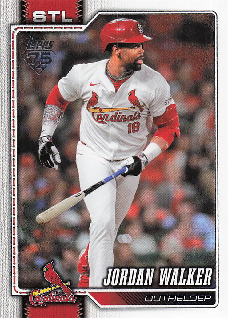 2026 Topps Baseball Jordan Walker #565