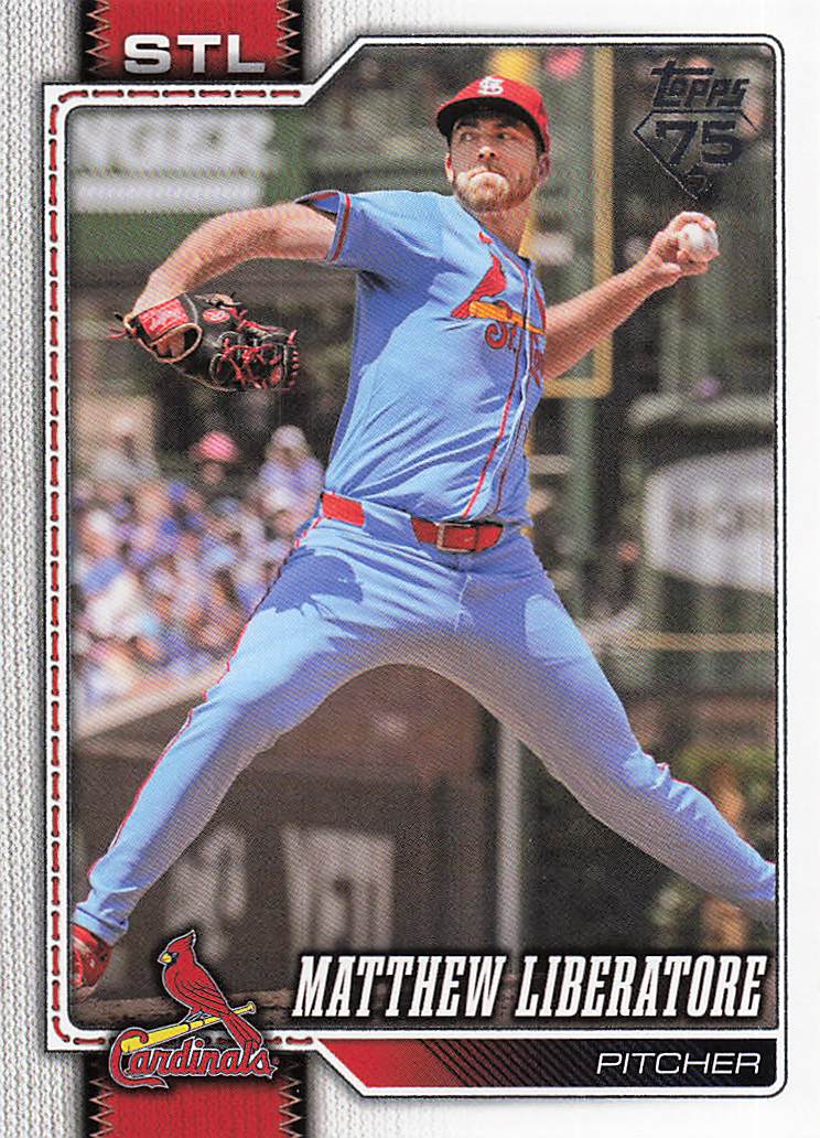 2026 Topps Baseball Matthew Liberatore #621