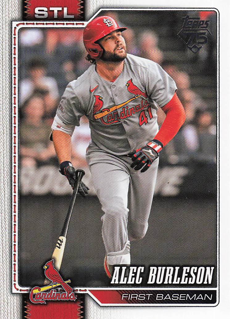 2026 Topps Baseball Alec Burleson #573