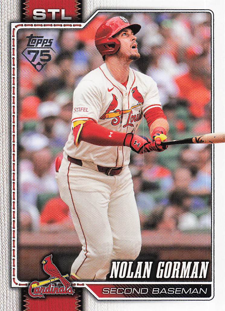 2026 Topps Baseball Nolan Gorman #587