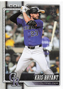 2026 Topps Baseball Kris Bryant #428