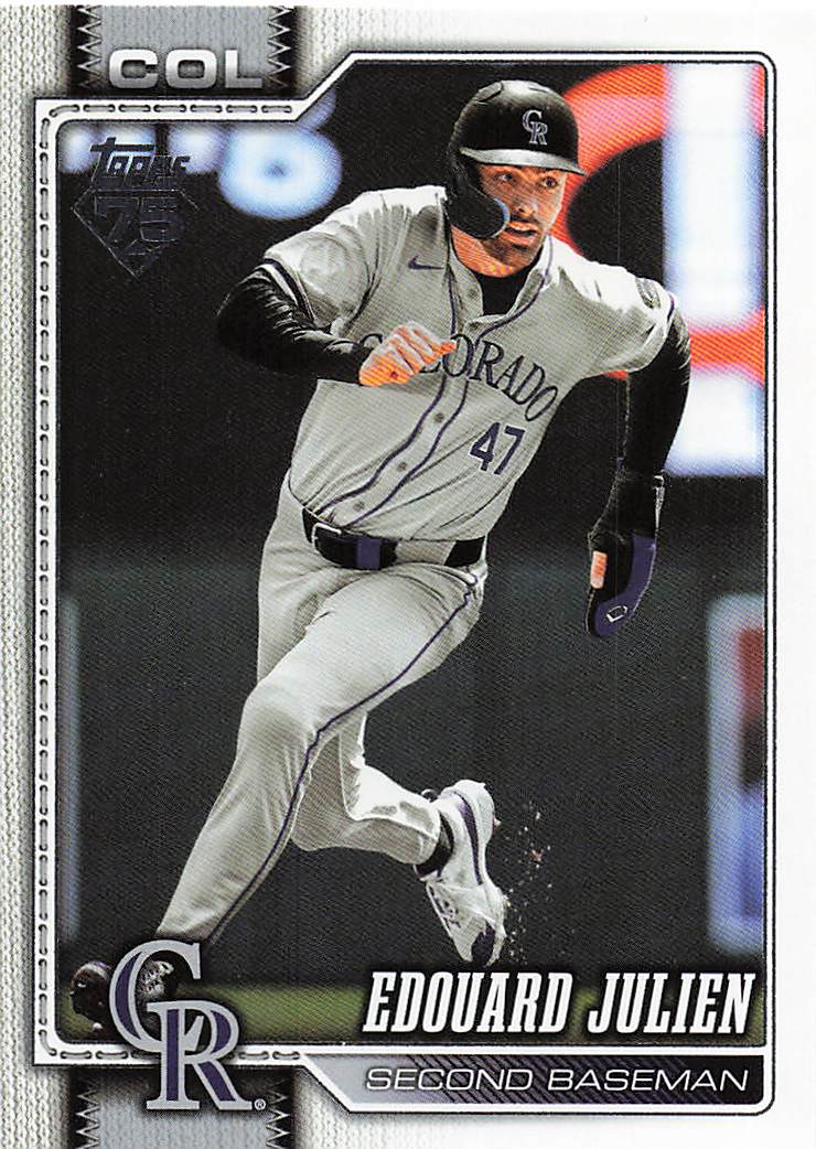 2026 Topps Baseball Edouard Julien #660