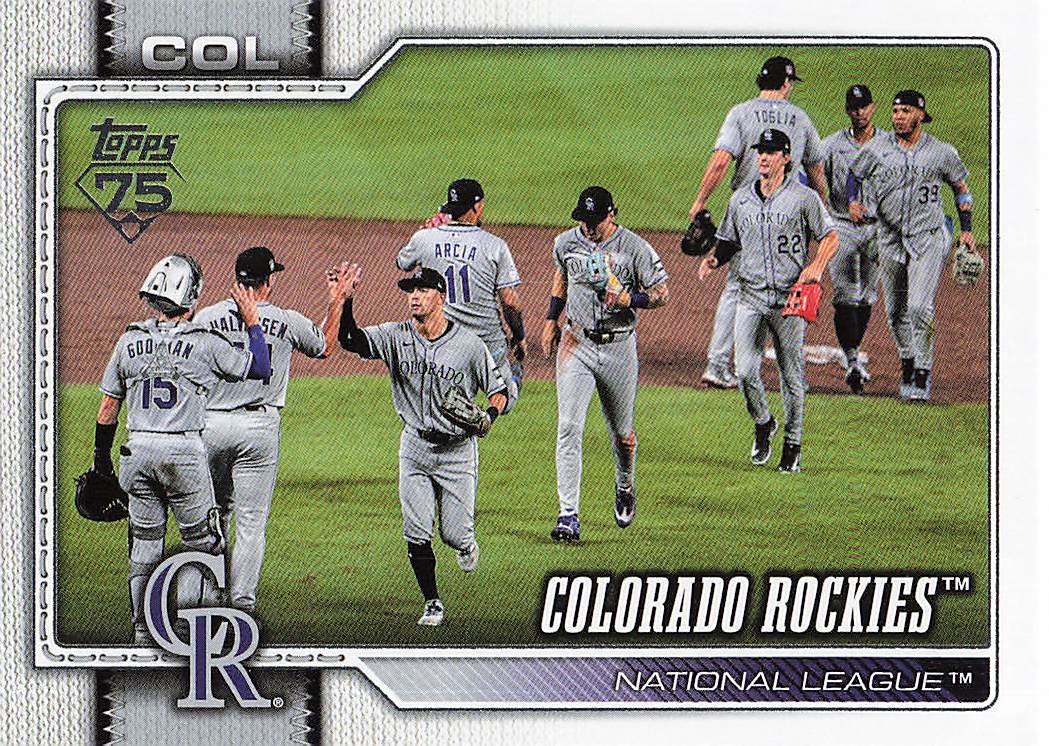 2026 Topps Baseball Colorado Rockies #508