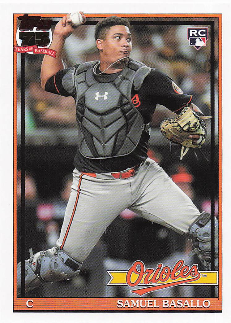 2026 Topps Baseball 1991 Topps Baseball Samuel Basallo #91B2-29