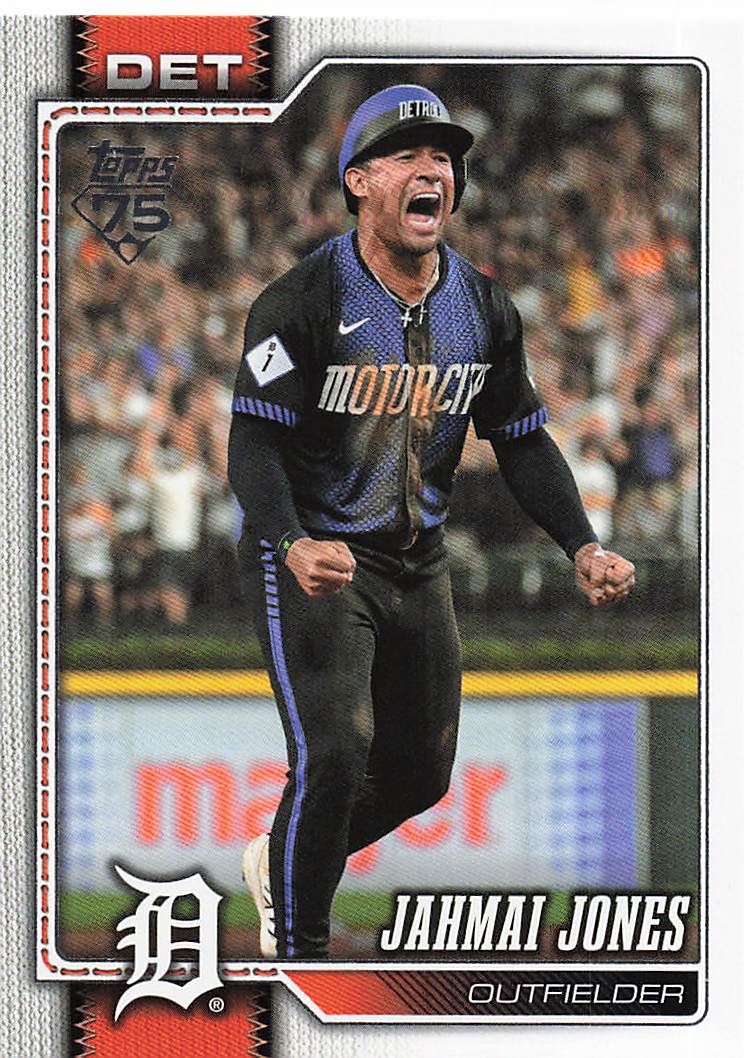 2026 Topps Baseball Jahmai Jones #591