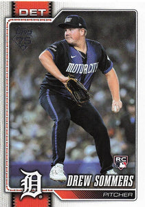 2026 Topps Baseball Drew Sommers #387 RC