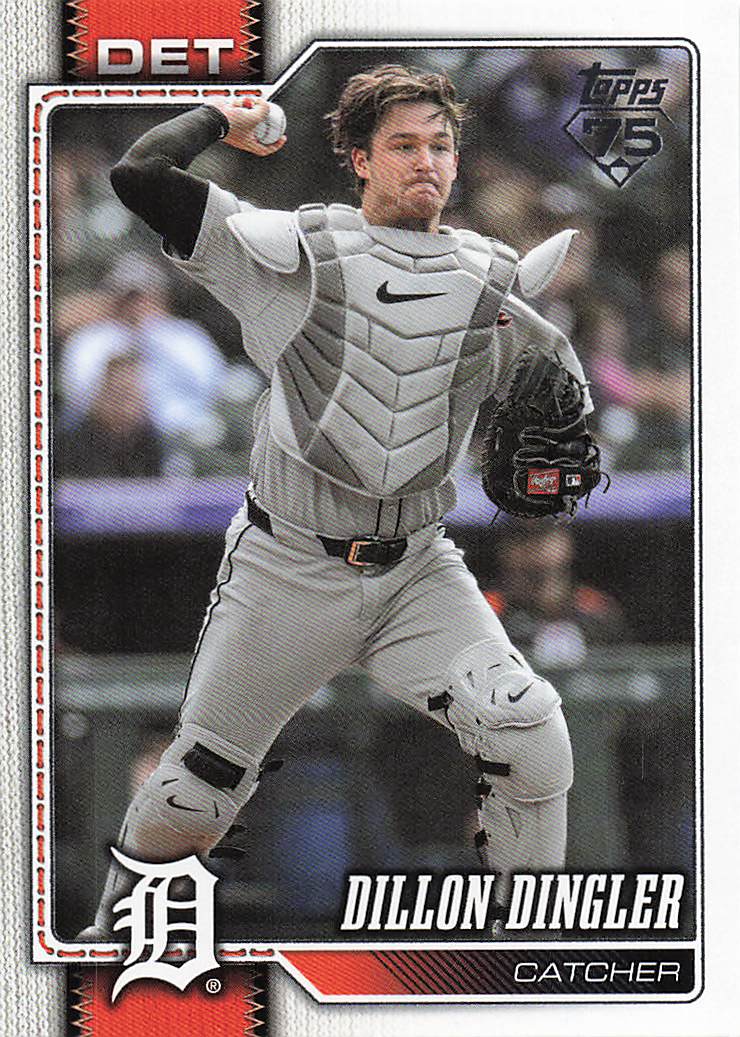 2026 Topps Baseball Dillon Dingler #351