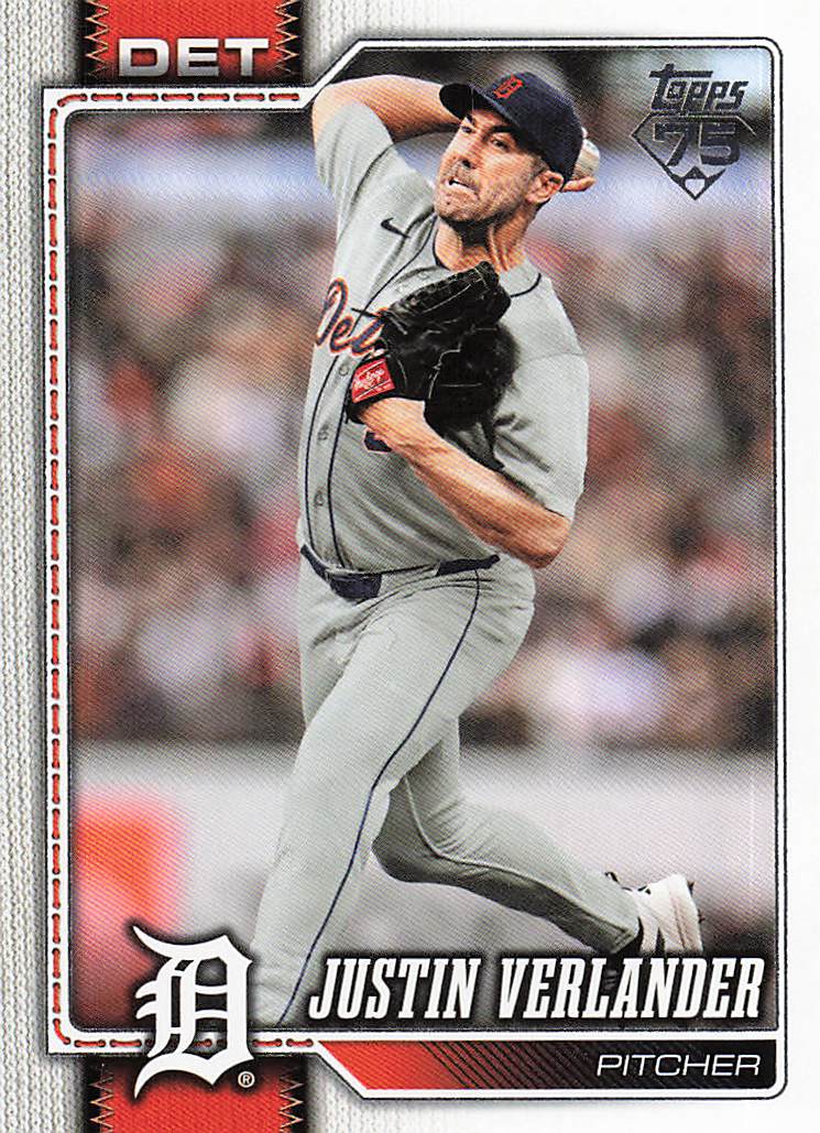 2026 Topps Baseball Justin Verlander #415