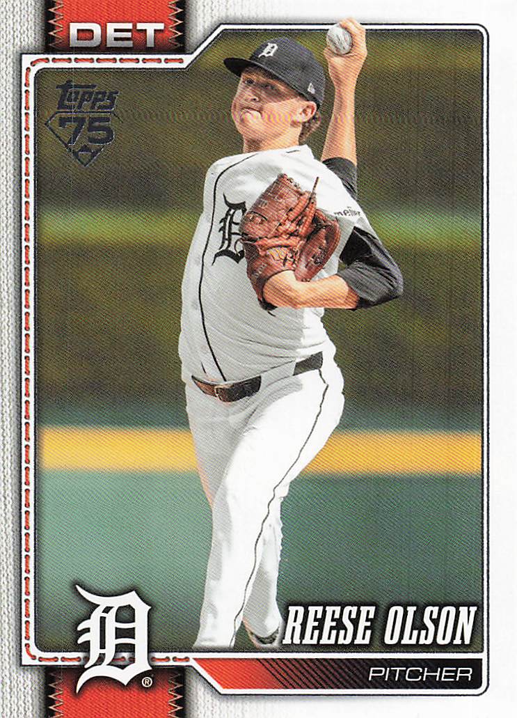 2026 Topps Baseball Reese Olson #639