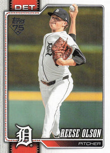2026 Topps Baseball Reese Olson #639