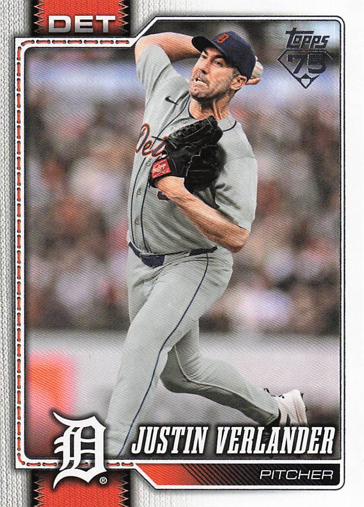 2026 Topps Baseball Justin Verlander #415