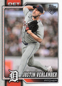 2026 Topps Baseball Justin Verlander #415