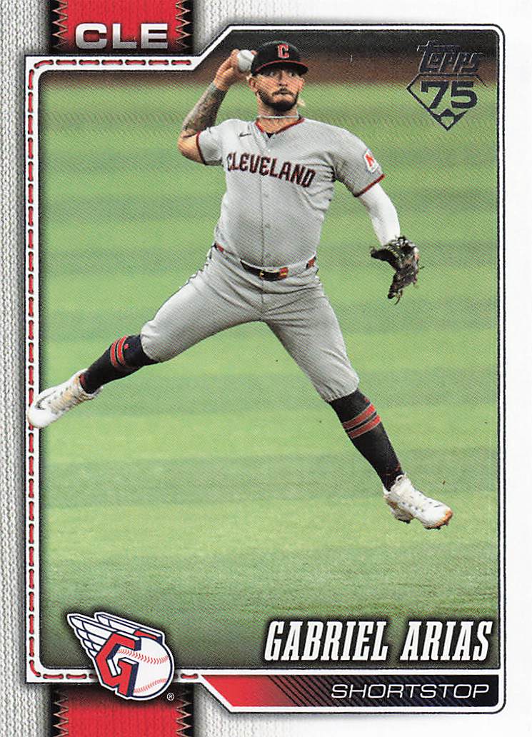 2026 Topps Baseball Gabriel Arias #354