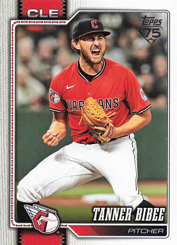 2026 Topps Baseball Tanner Bibee #618