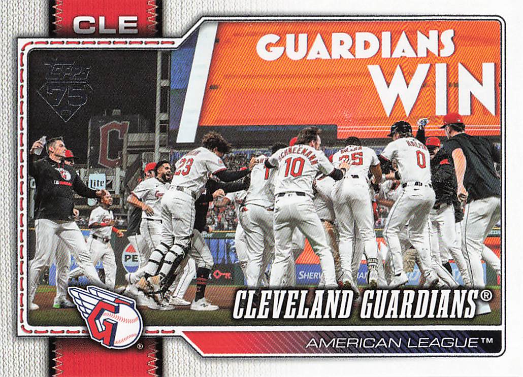 2026 Topps Baseball Cleveland Guardians #492