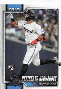 2026 Topps Baseball Heriberto Hernández #578 RC