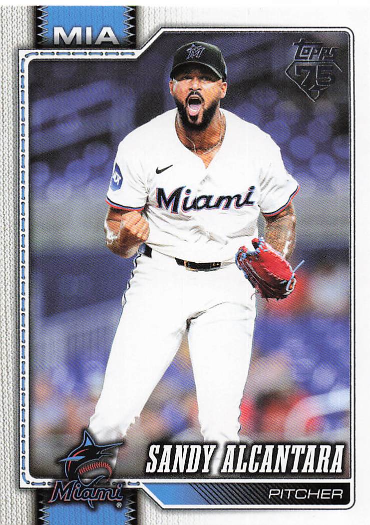 2026 Topps Baseball Sandy Alcantara #449