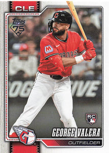 2026 Topps Baseball George Valera #603 RC