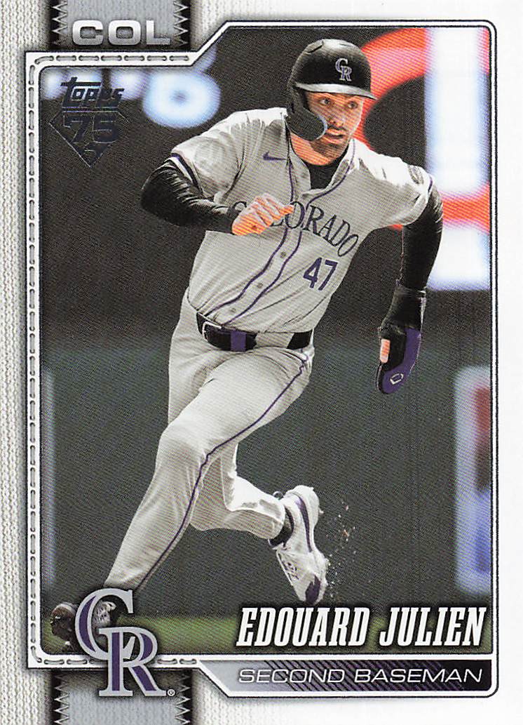 2026 Topps Baseball Edouard Julien #660