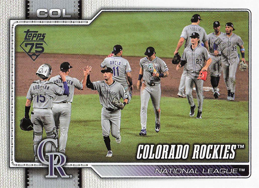 2026 Topps Baseball Colorado Rockies #508