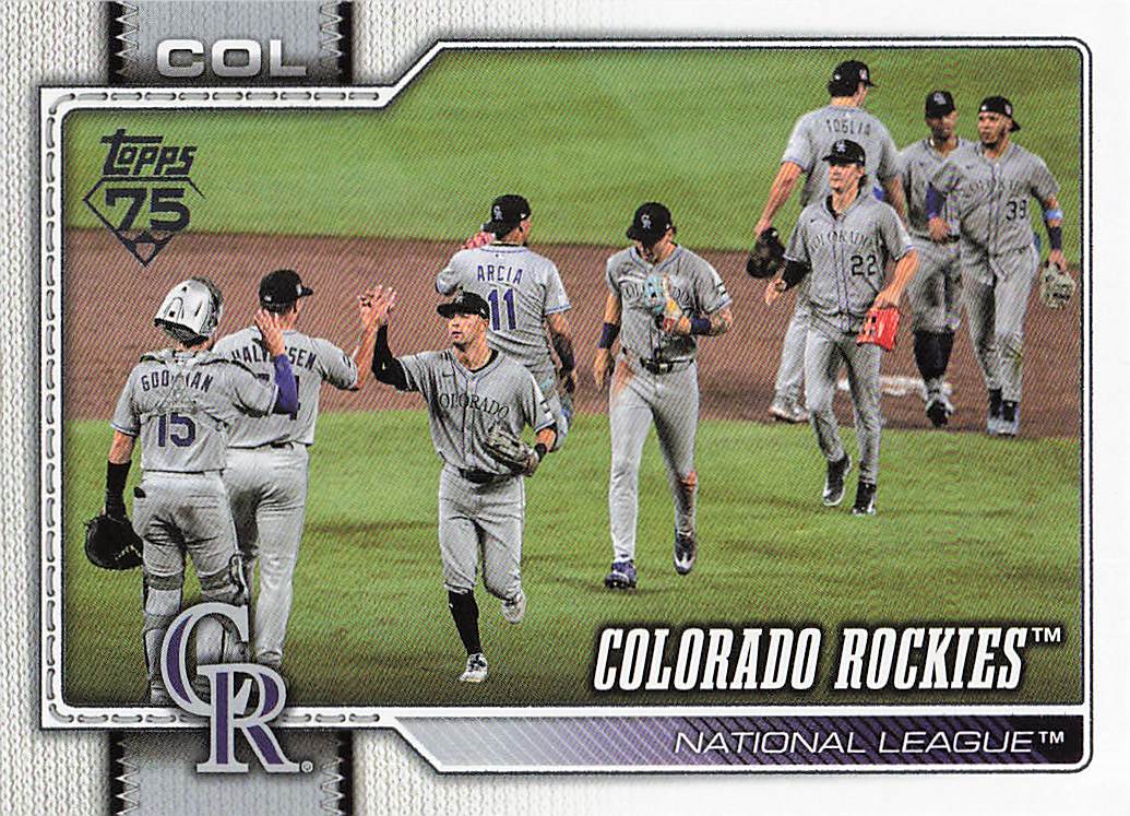 2026 Topps Baseball Colorado Rockies #508