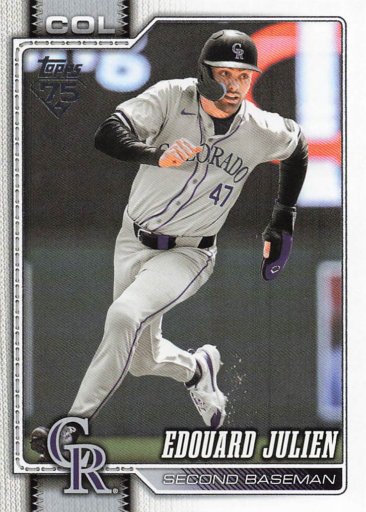 2026 Topps Baseball Edouard Julien #660