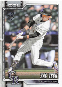 2026 Topps Baseball Zac Veen #514