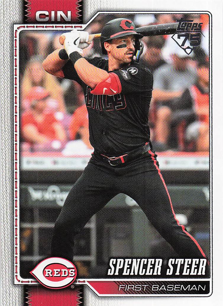 2026 Topps Baseball Spencer Steer #365