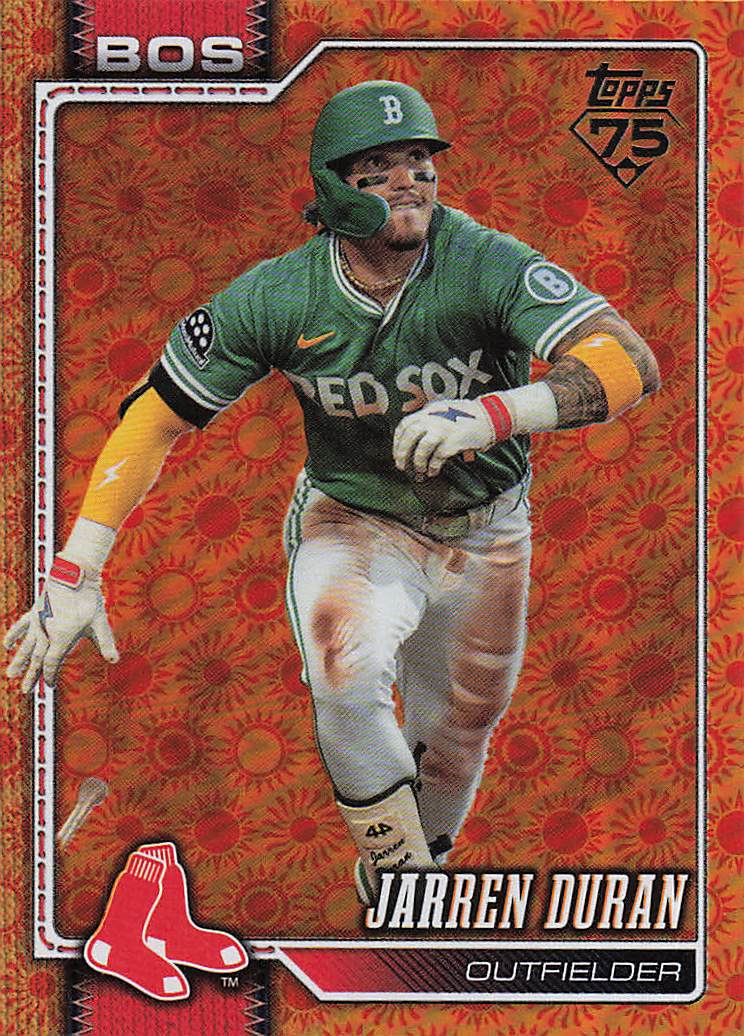 2026 Topps Baseball Holiday Jarren Duran #560
