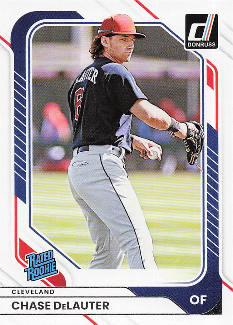 2026 Donruss Baseball Chase DeLauter #3 RC