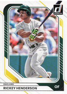 2026 Donruss Baseball Rickey Henderson #50