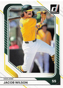 2026 Donruss Baseball Jacob Wilson #13