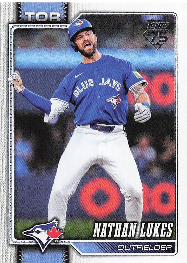 2026 Topps Baseball Nathan Lukes #681
