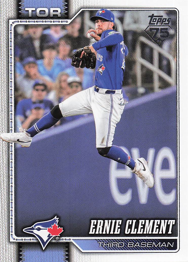 2026 Topps Baseball Ernie Clement #505