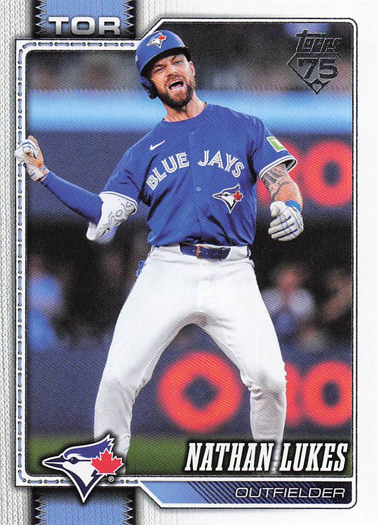 2026 Topps Baseball Nathan Lukes #681