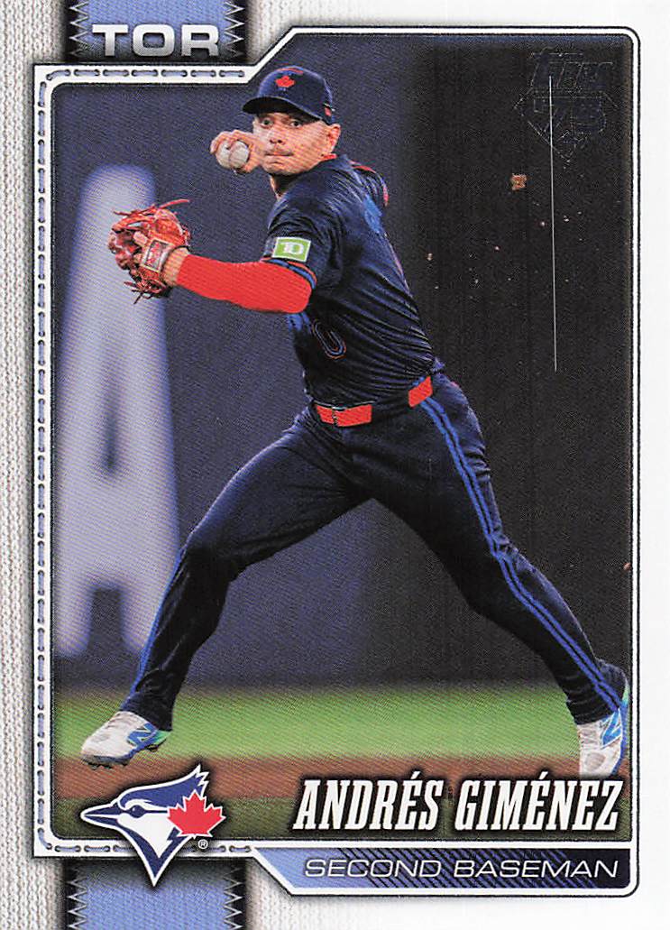 2026 Topps Baseball Andrés Giménez #588