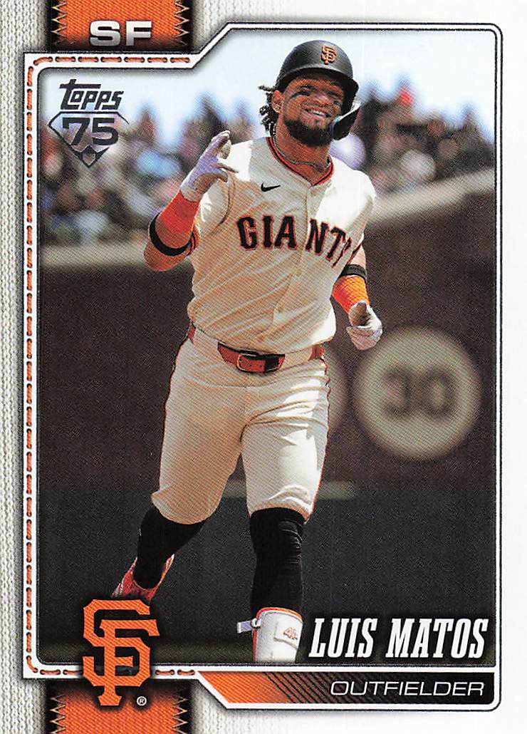 2026 Topps Baseball Luis Matos #693