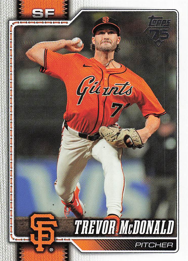 2026 Topps Baseball Trevor McDonald #466