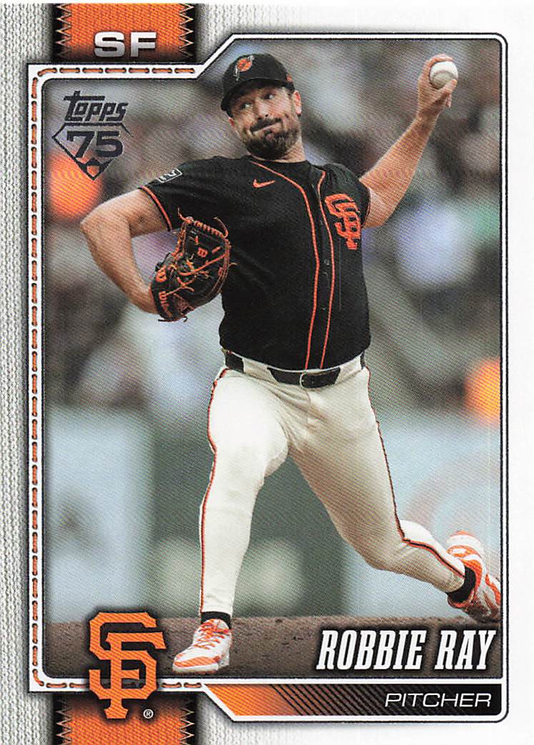 2026 Topps Baseball Robbie Ray #367