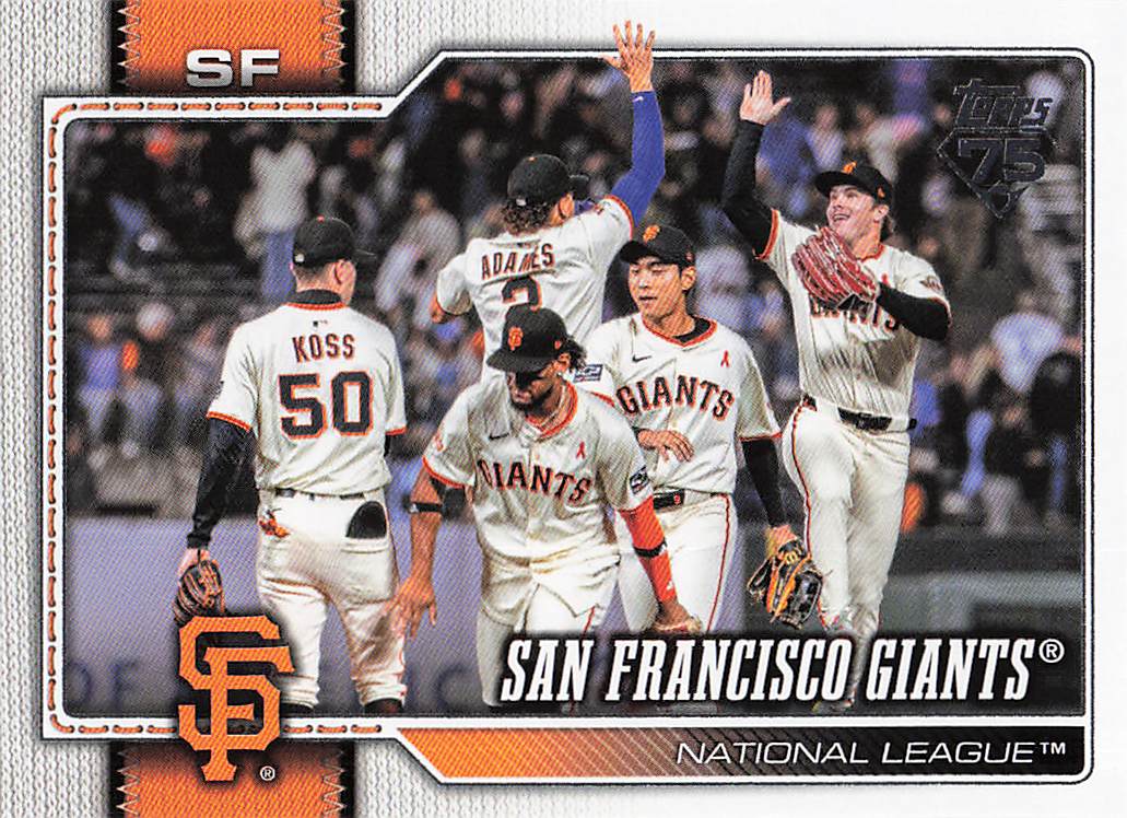 2026 Topps Baseball San Francisco Giants #496