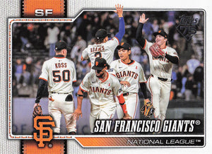 2026 Topps Baseball San Francisco Giants #496