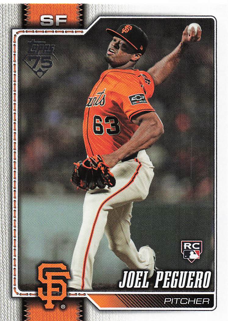 2026 Topps Baseball Joel Peguero #474 RC