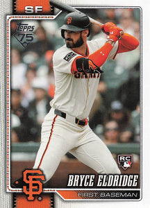 2026 Topps Baseball Bryce Eldridge #406 RC