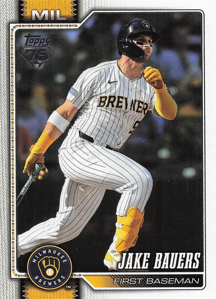 2026 Topps Baseball Jake Bauers #604