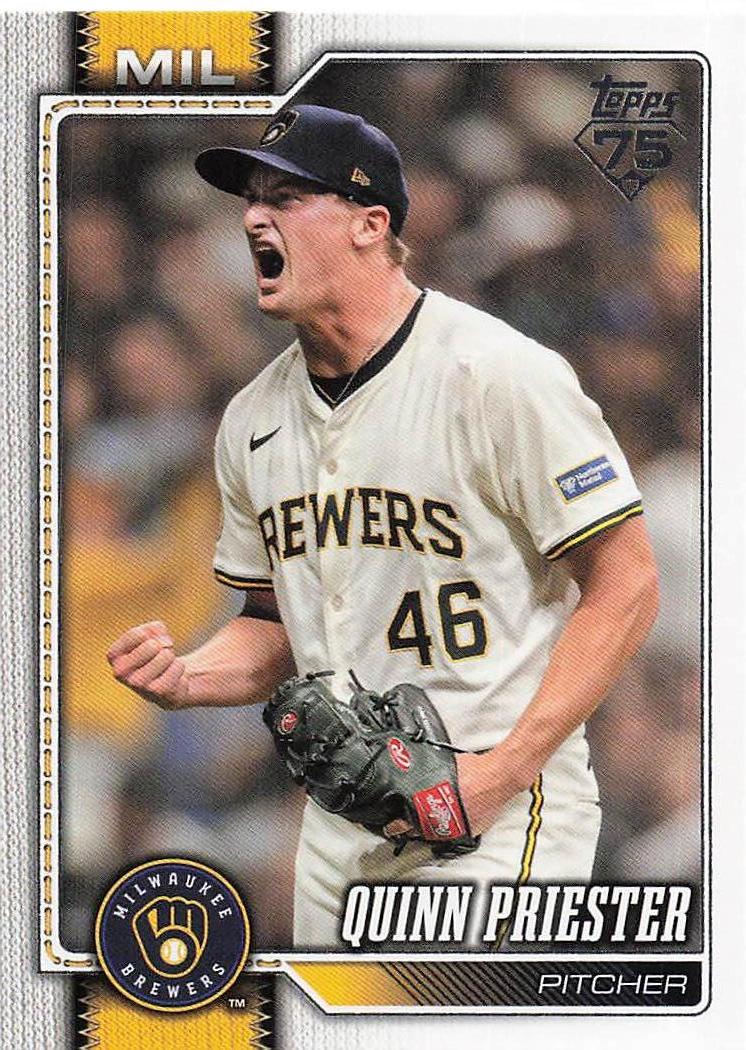 2026 Topps Baseball Quinn Priester #684