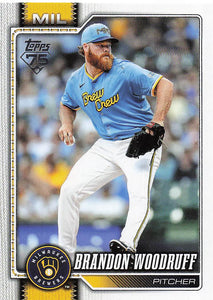 2026 Topps Baseball Brandon Woodruff #518