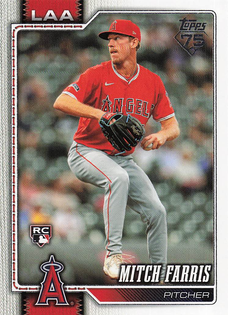 2026 Topps Baseball Mitch Farris #609 RC