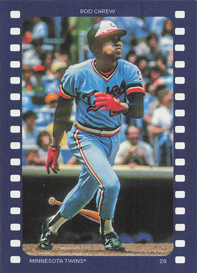 2026 Topps Heritage Baseball Ready, and Action! Rod Carew #RA-RC