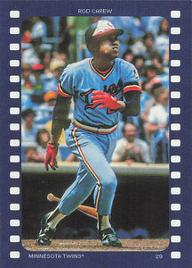 2026 Topps Heritage Baseball Ready, and Action! Rod Carew #RA-RC