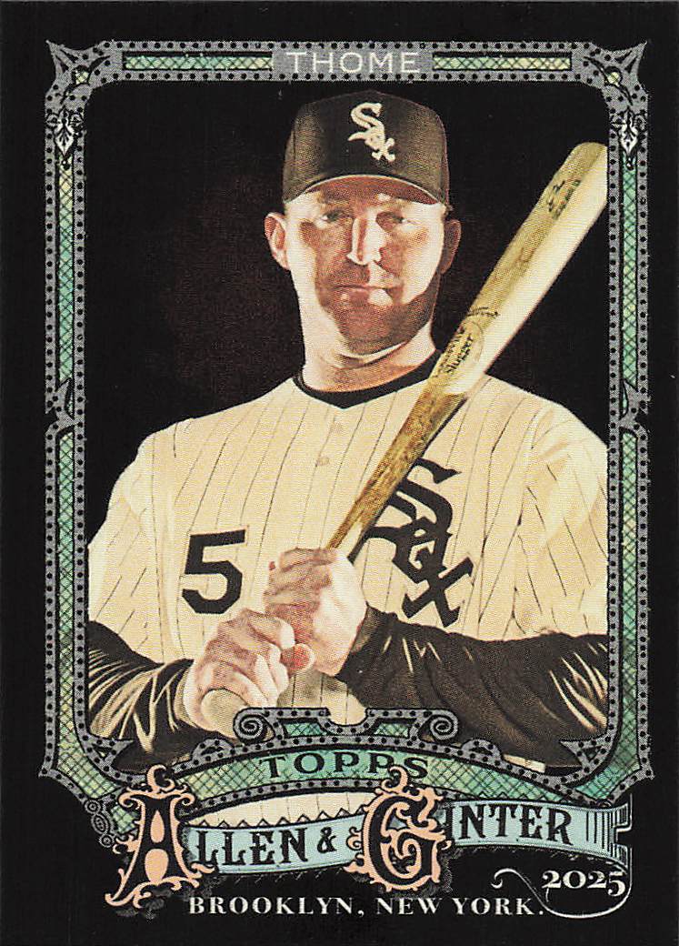 2025 Topps Allen & Ginter X Baseball Jim Thome #347
